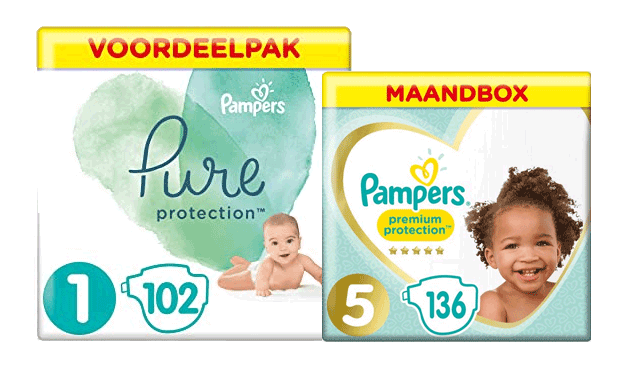 pampers pure protection 1 monatsbox