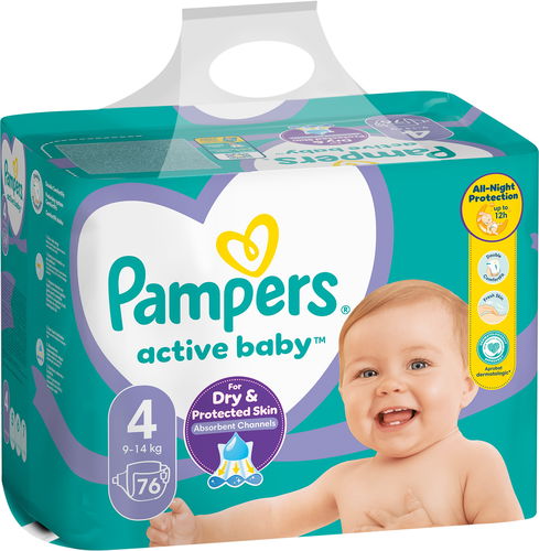 pampers active baby 4 76