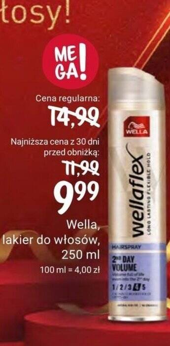 lakier do włosów wellaflex rossmann