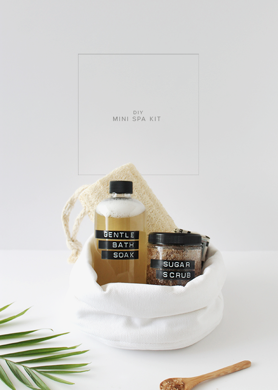 diy pamper kit gift