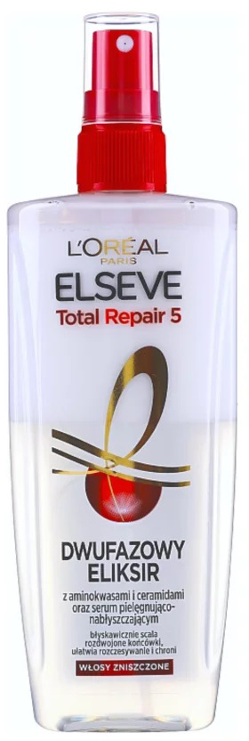 elseve l oreal odżywka do włosów dwufazowa