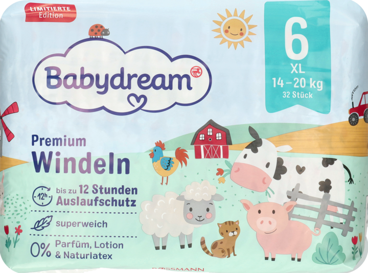 babydream 6 xl pieluchy