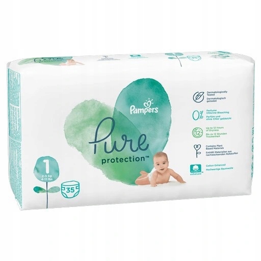 pieluchy pampers pure 1