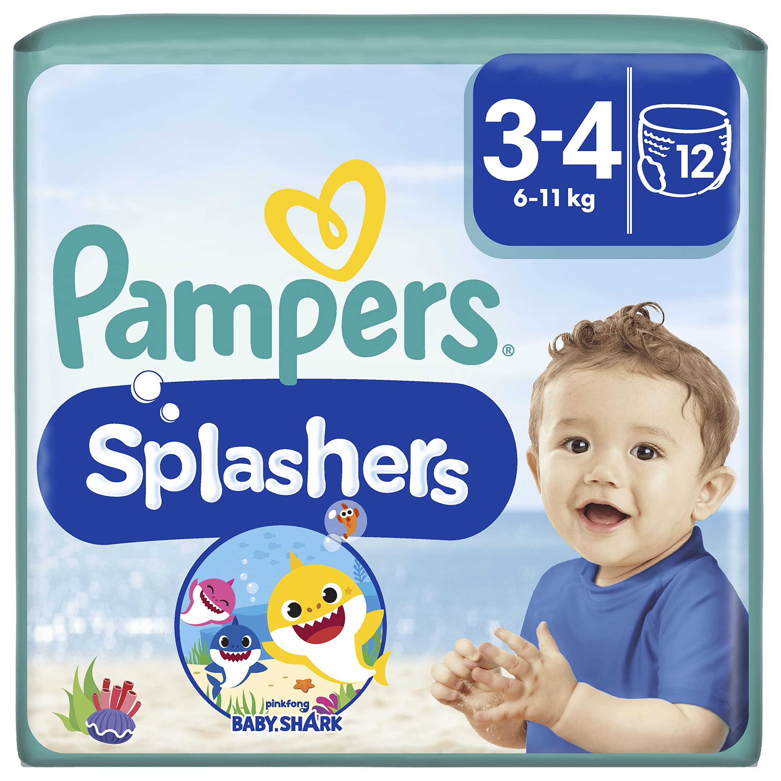 pampers splashers rozmiary