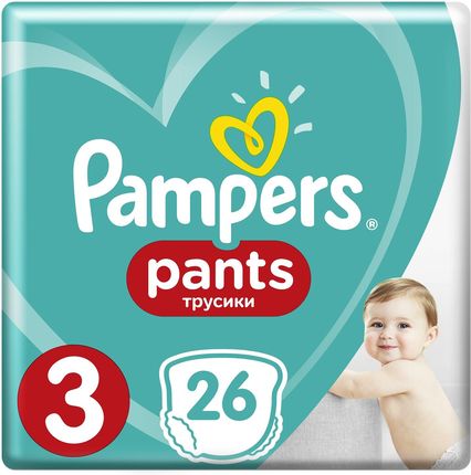 pampers pants 3 26 szt