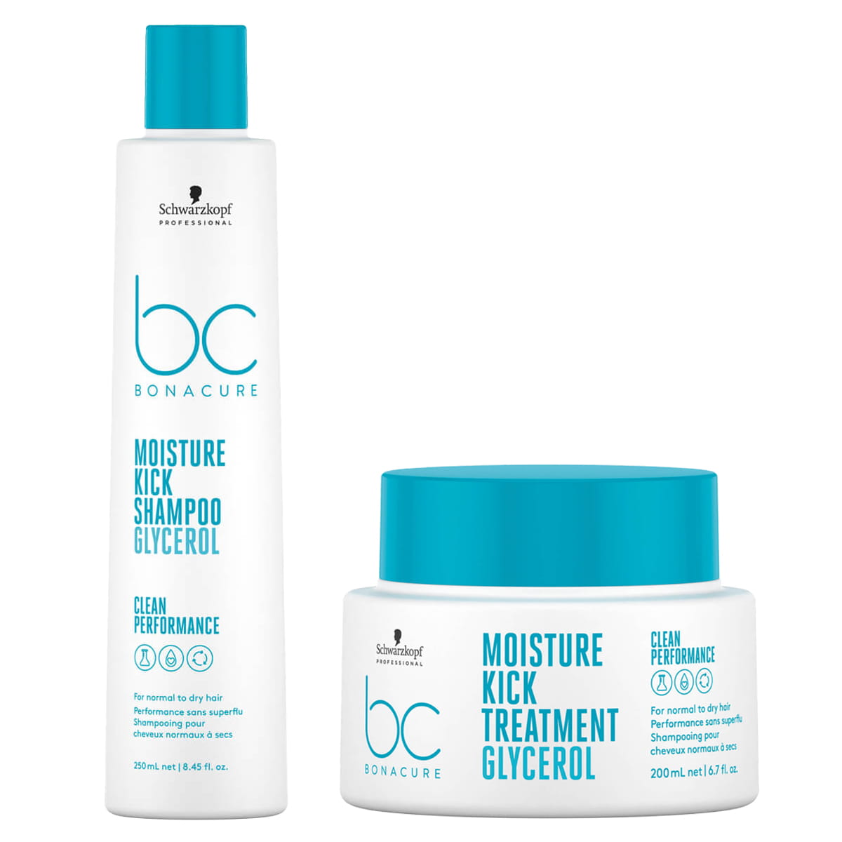 schwarzkopf bc moisture kick szampon 250 ml maska 200 ml