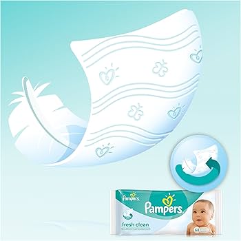 pampers fresh clean 12x64