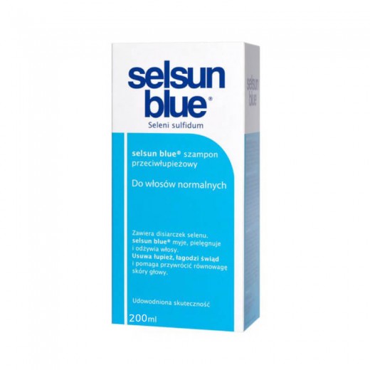 selsun blue szampon przeciwłupieżowy do włosów normalnych 200 ml