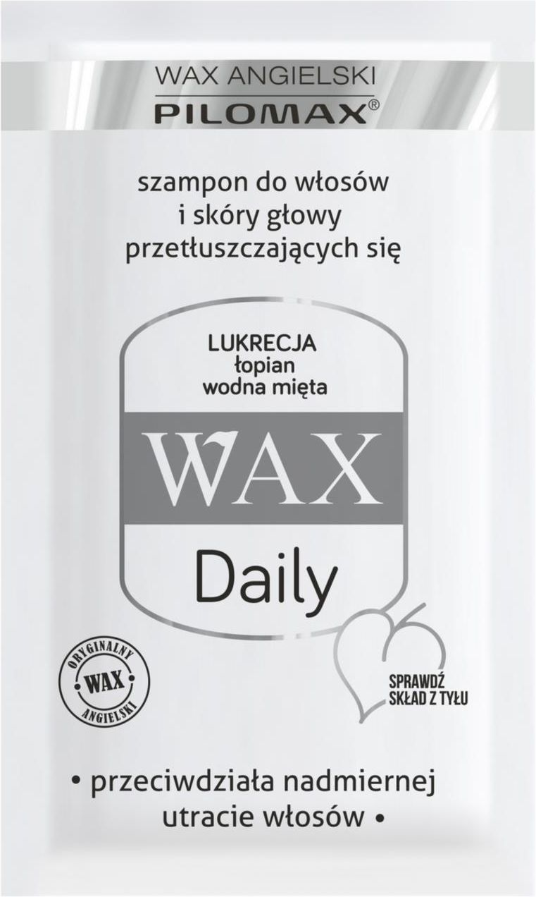 szampon wax do włosów przetłuszczających się