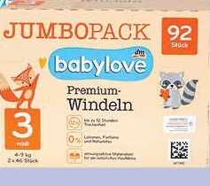 pampers dm babylove3 cena