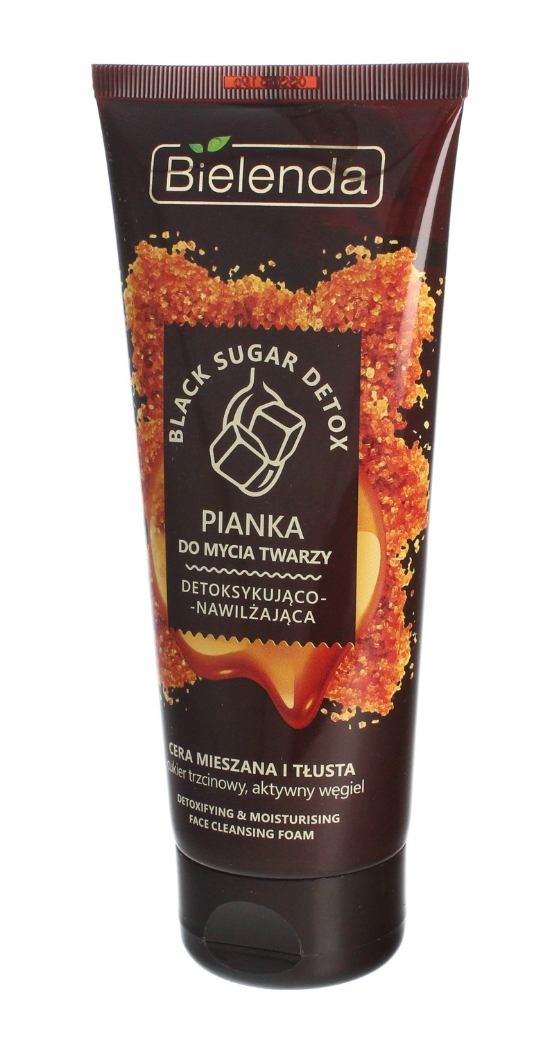 black sugar detox pianka do mycia twarzy