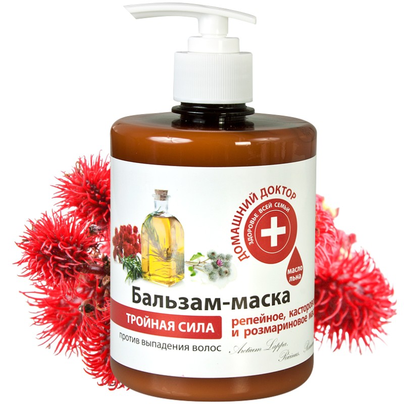 balsam do włosów olejek łopianowy