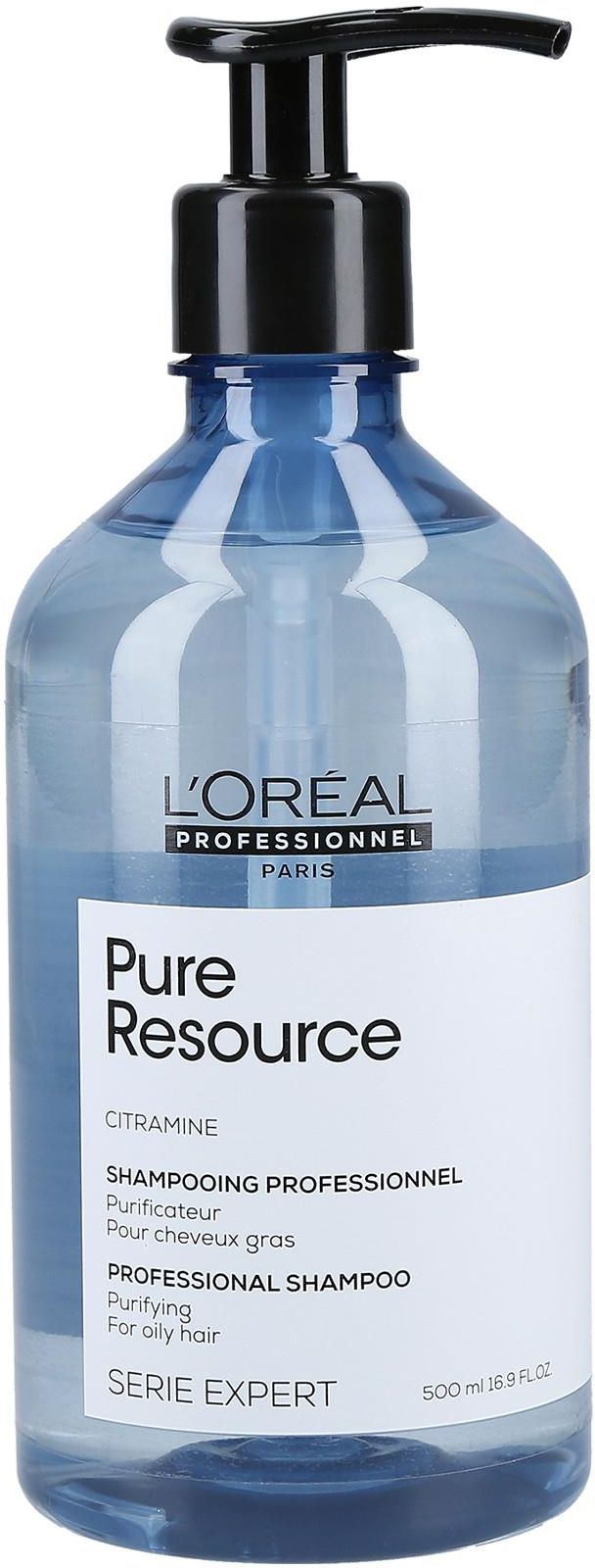 loreal pure resource szampon oczyszczający do włosów przetłuszczających się