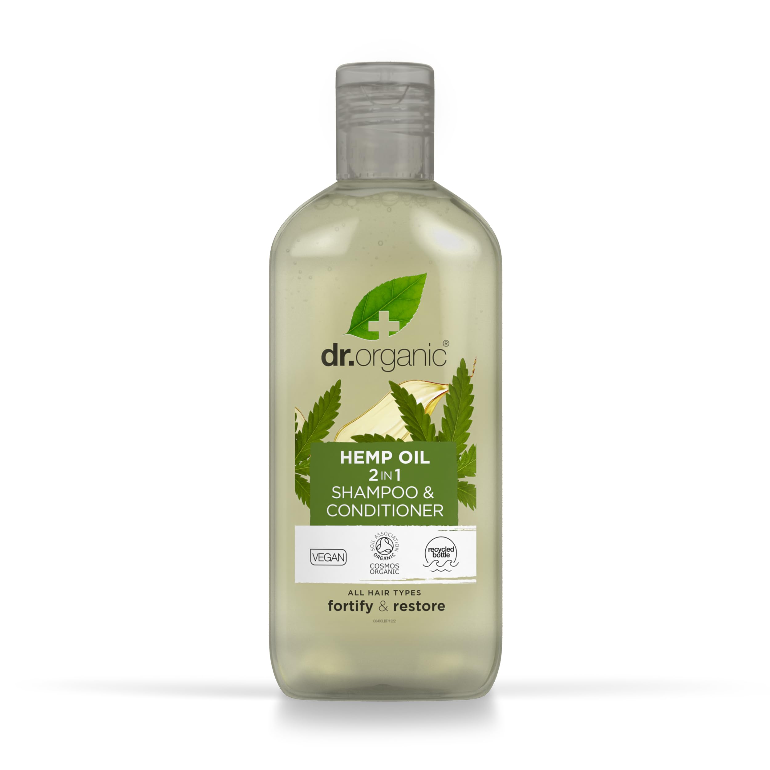 dr organic hemp oil szampon z odżywką 2w1