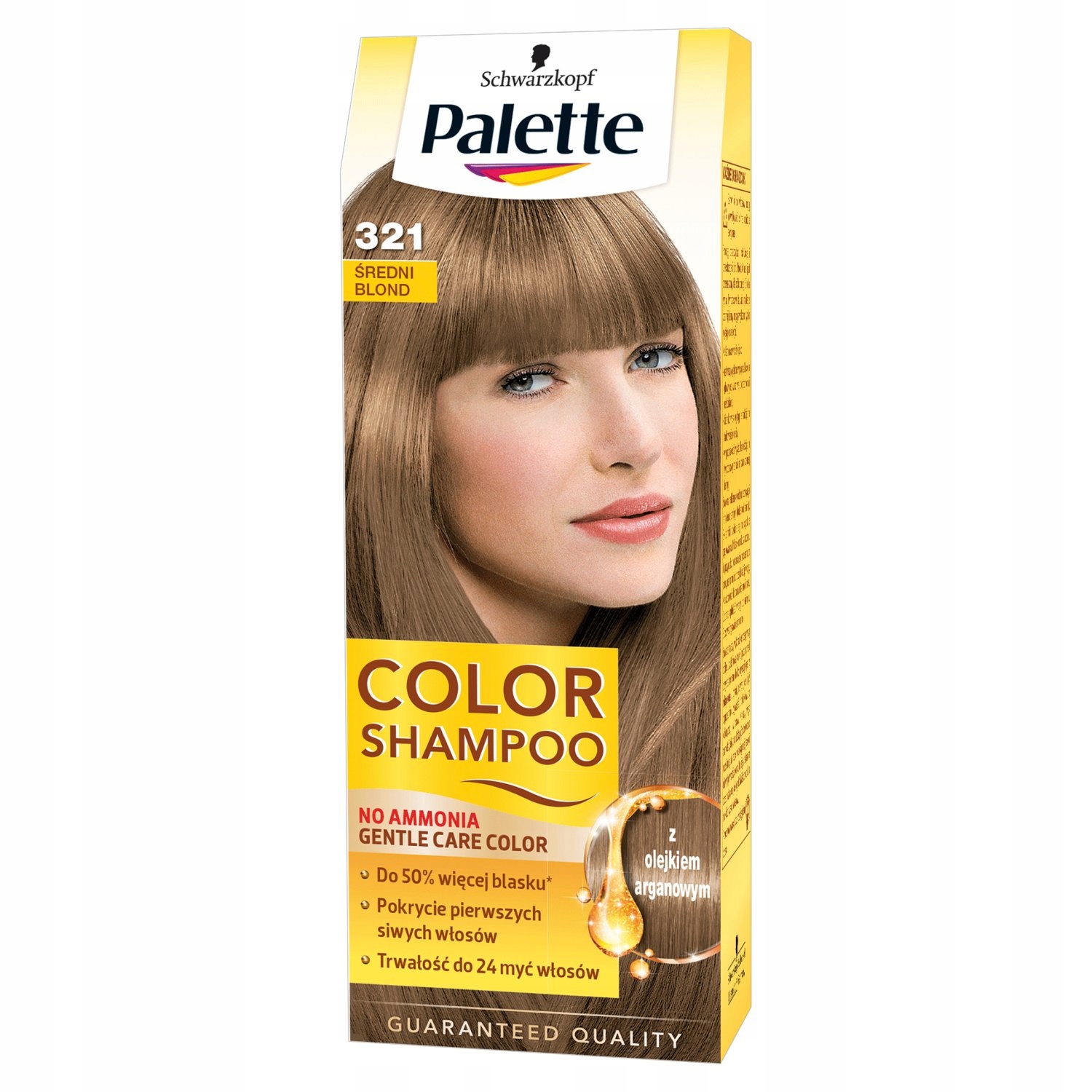 szampon koloryzujący palette średni blond opinie