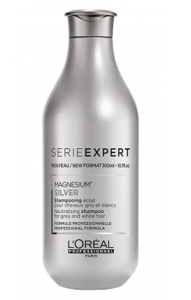 loreal silver szampon do włosów siwych lub mocno rozjaśnianych