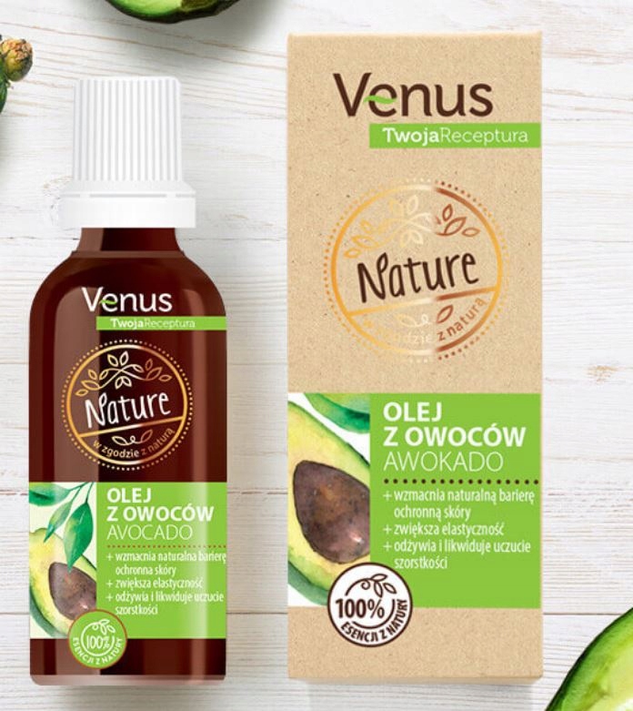 venus nature olejek do włosów