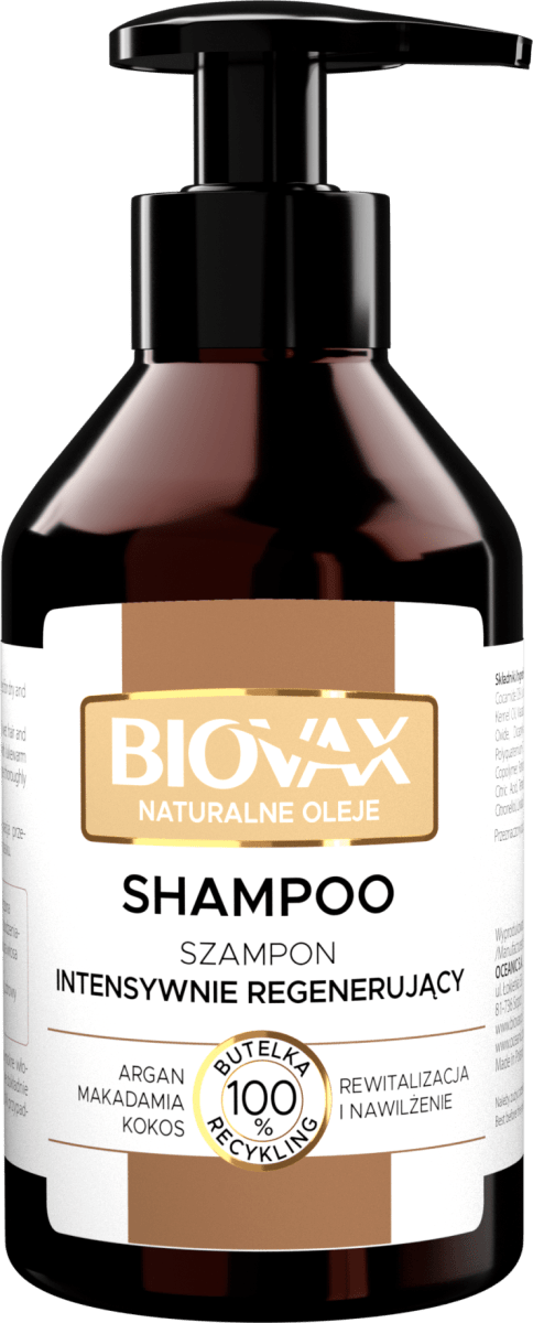 biovax szampon suche zniszczone inci