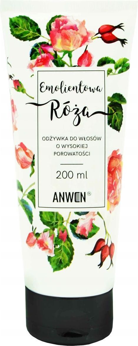 odżywka do włosów o wysokiej porowatości emolientowa róża