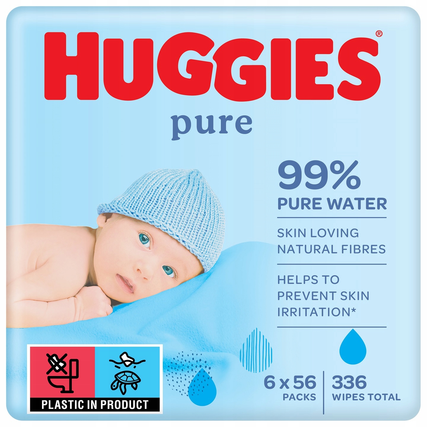 chusteczki wodme huggies