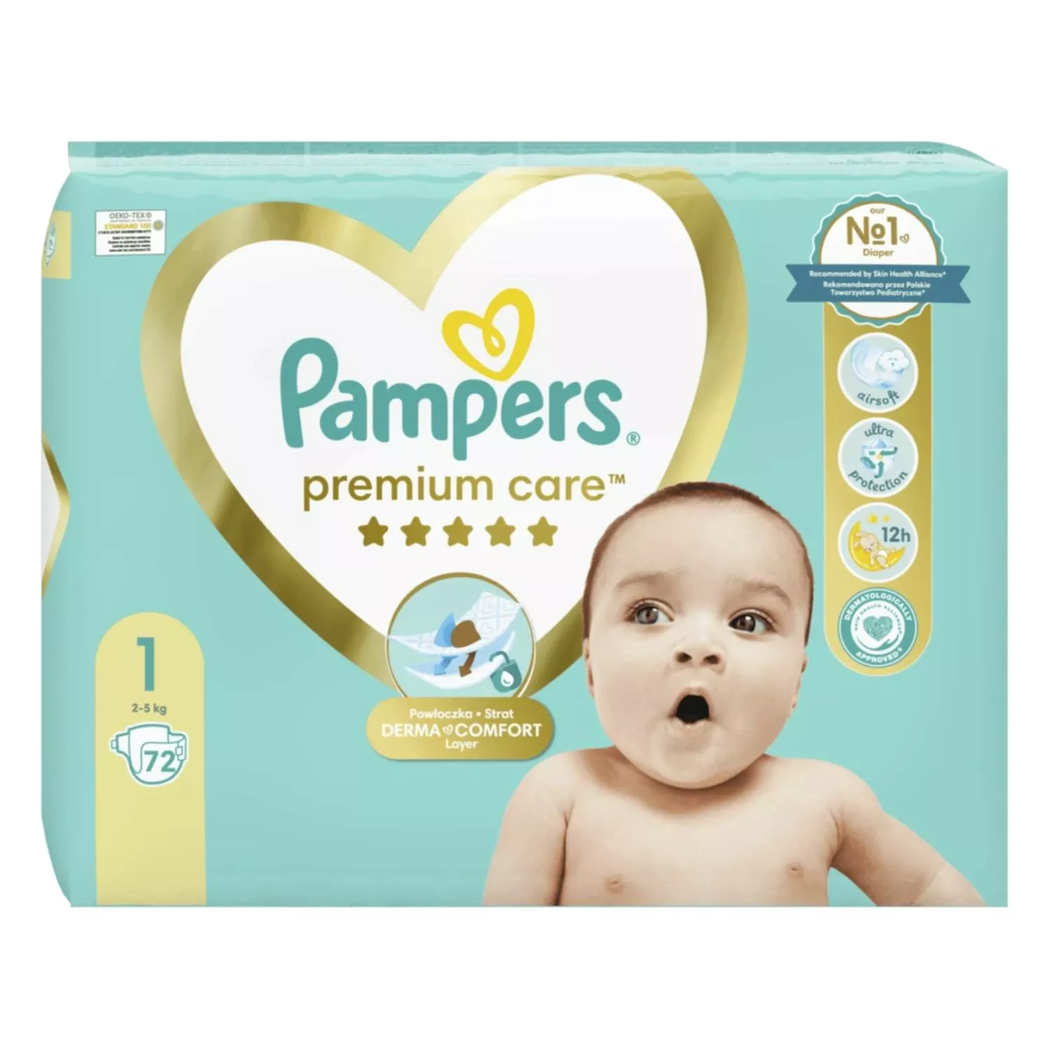 pampers premium od noworodka