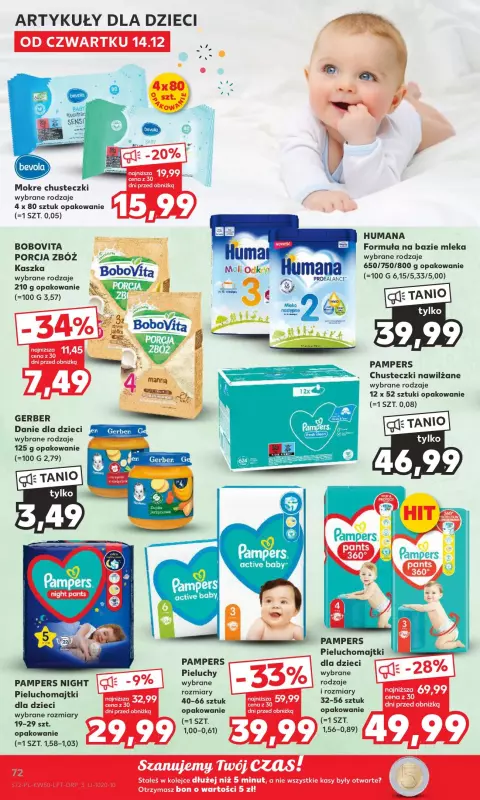 pieluchy pampers sensitive kaufland