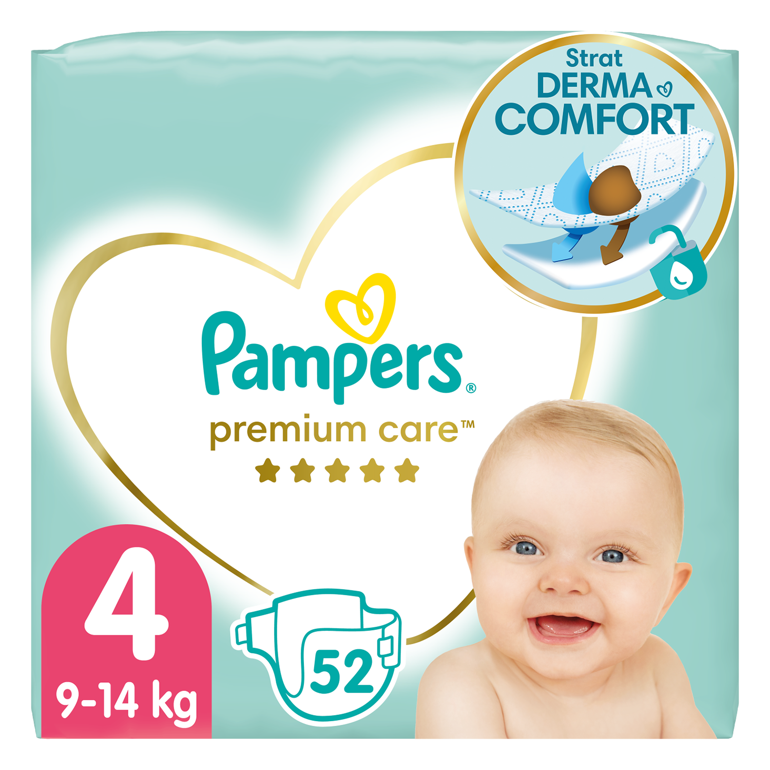 pampers premium care 1 newborn 22 sztukicena