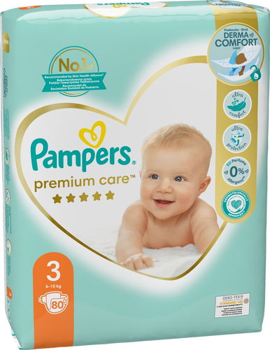 pampers premium care drymax midi 3