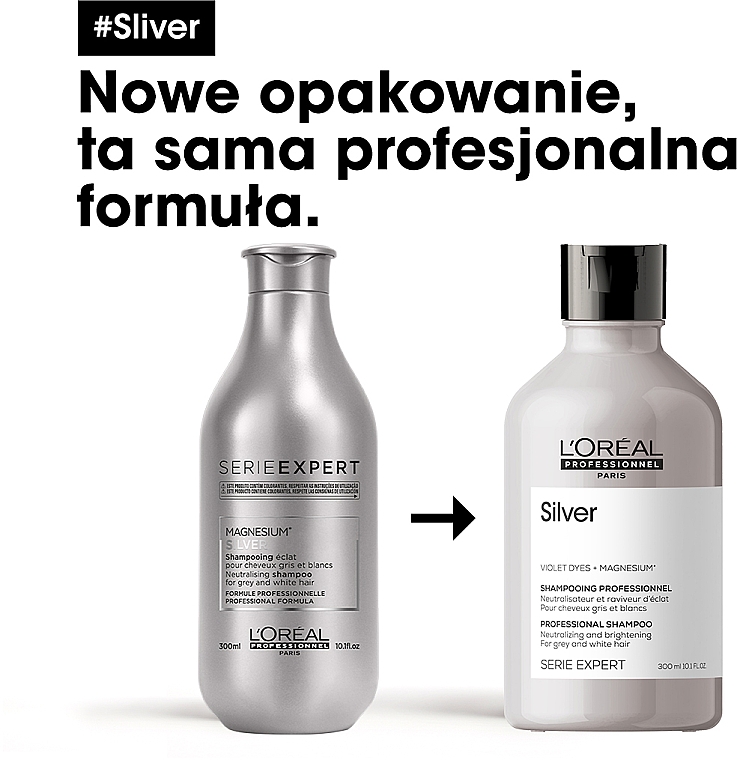 szampon silver loreal expert