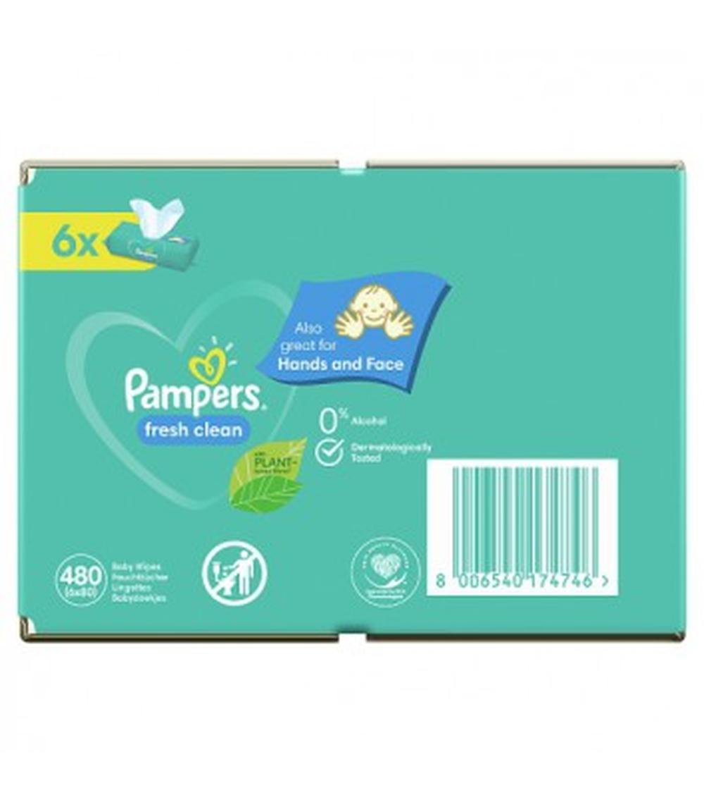 pampers fresh chusteczki skład