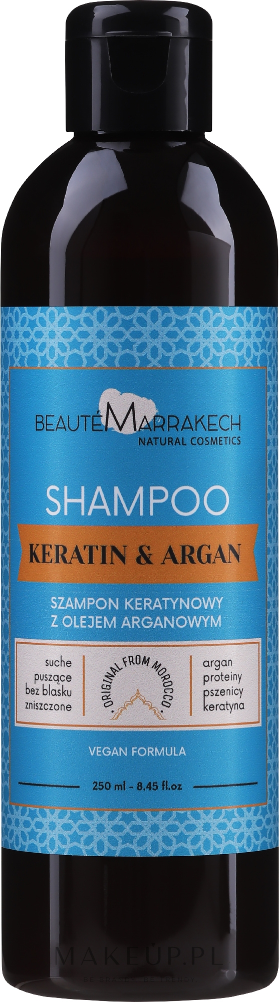 beaute marrakech szampon arganowy z keratyną