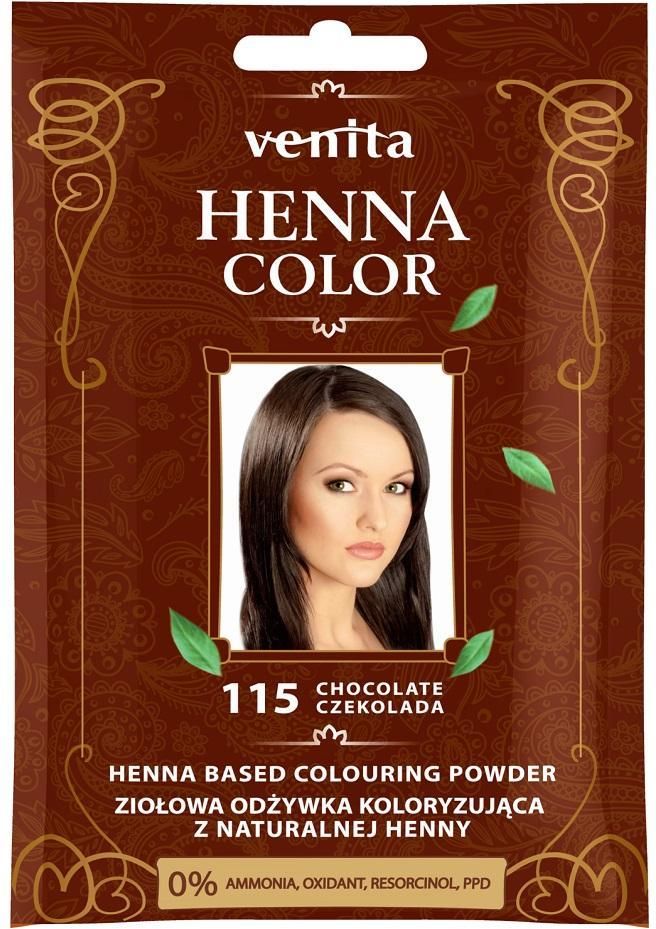 venita henna color ziołowa odżywka koloryzująca do włosów