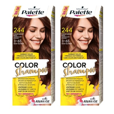 palette instant color szampon koloryzujący nr 16 czekoladowy brąz