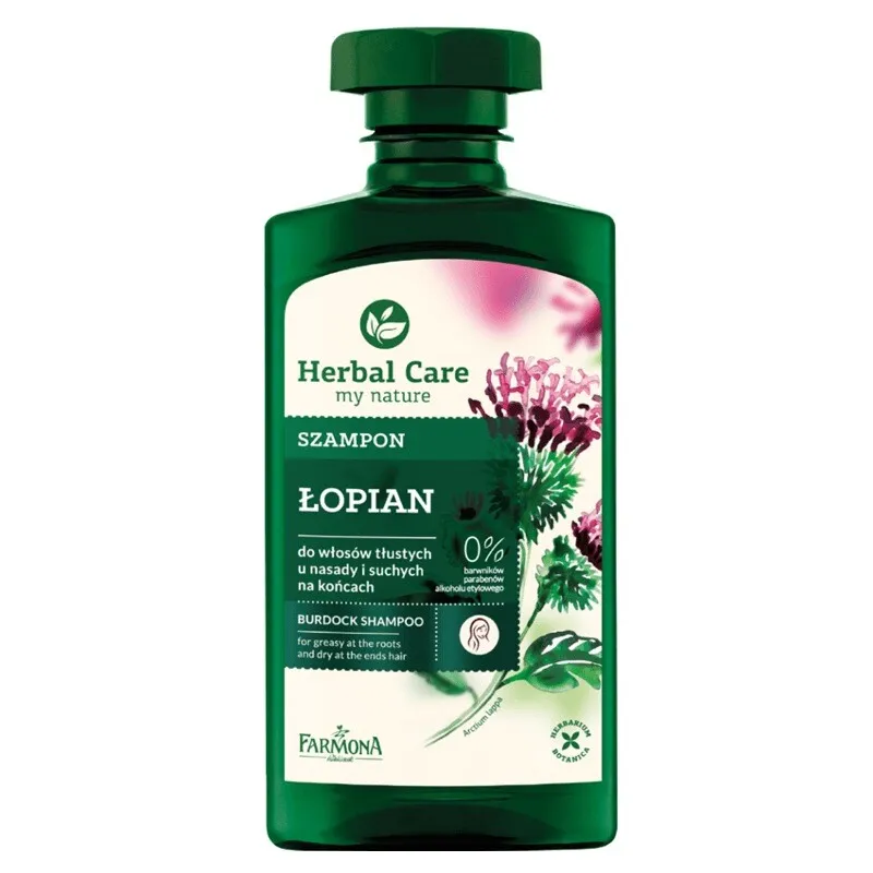 szampon herbal care lopian