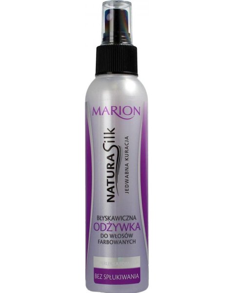 marion natura silk błyskawiczna odżywka do włosów łamliwych 150 ml