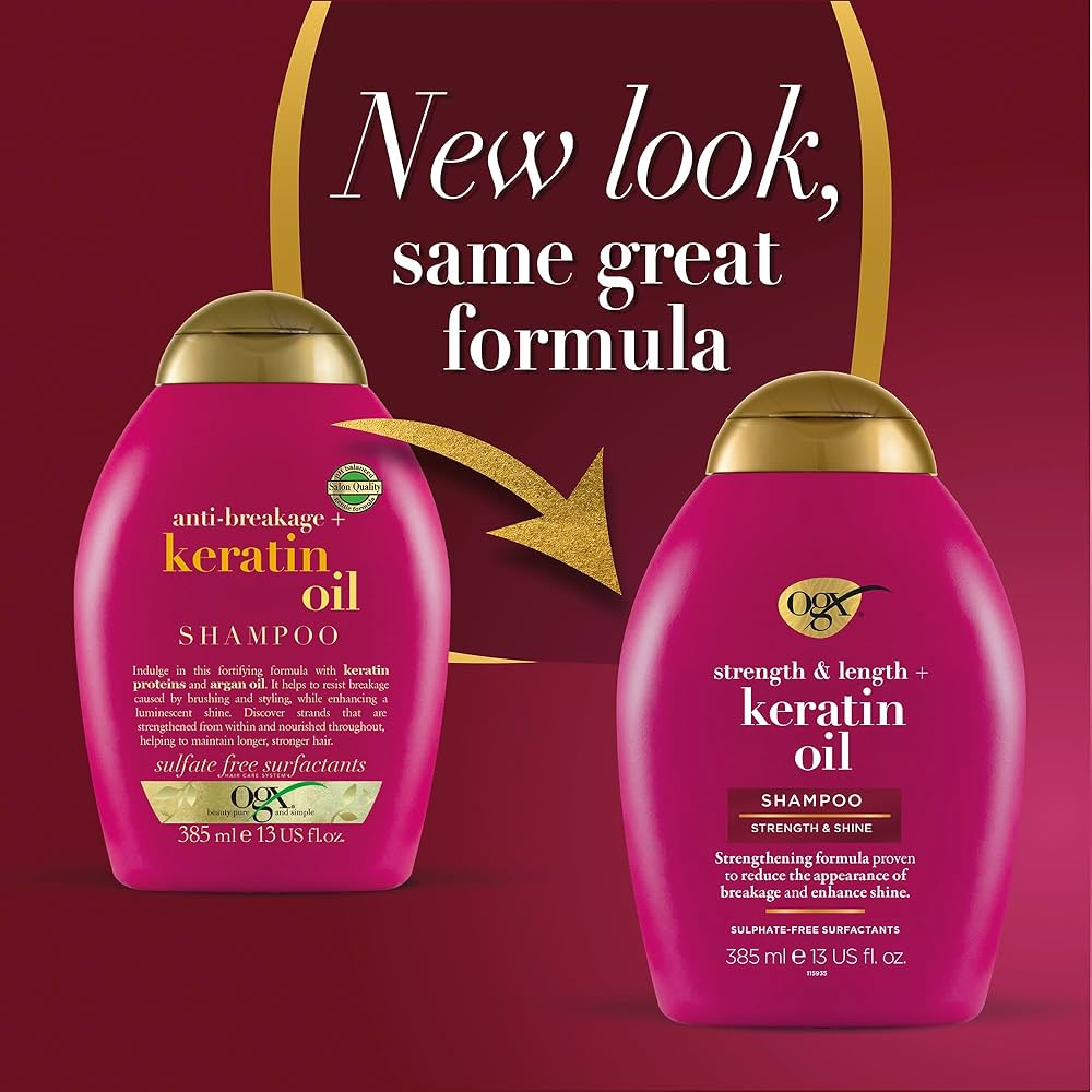 ogx szampon keratin oil