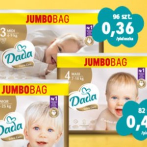 pieluchy dada jumbobox biedronka cena