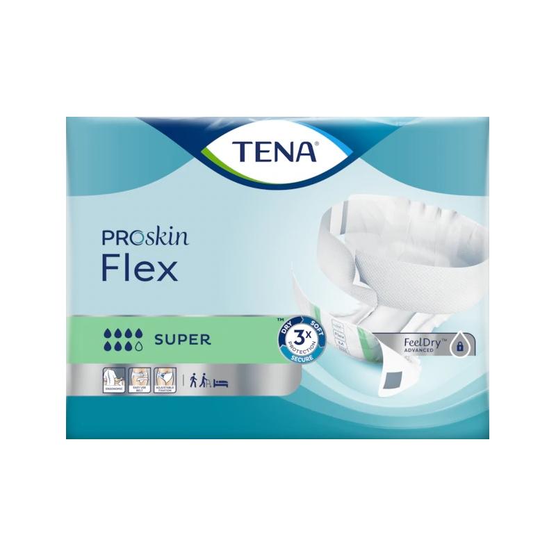 tena flex super large 30 szt pieluchomajtki z pasem mocującym