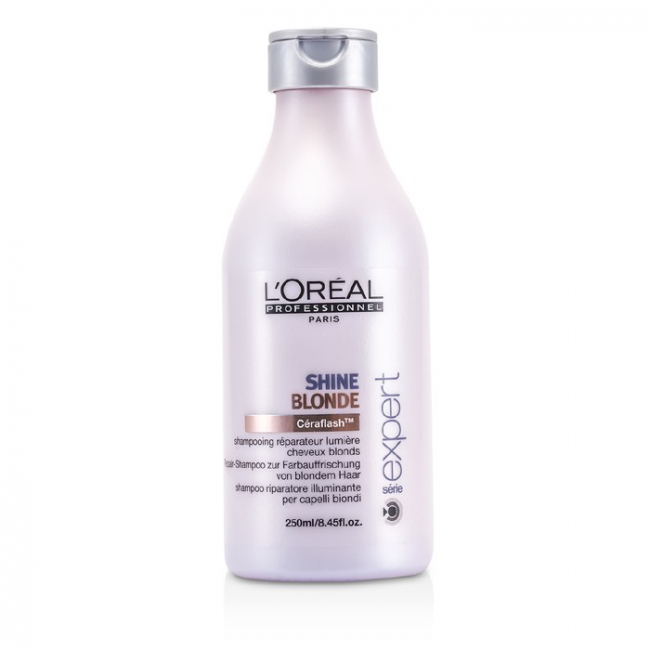 szampon loreal ceramide shine blonde