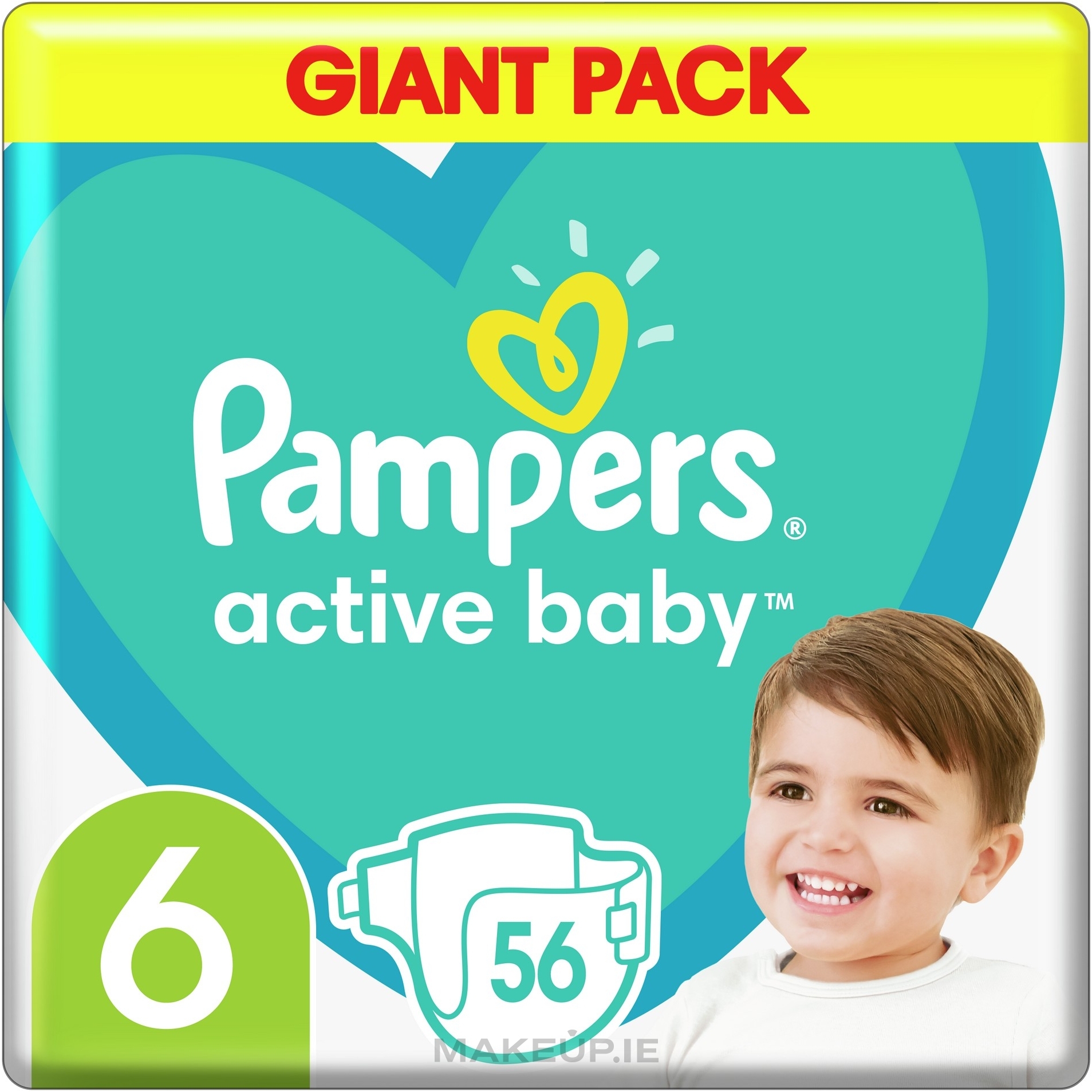 pampers active baby 3 gigant box plus