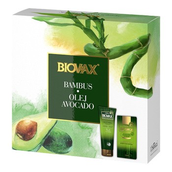 biovax x-mass zestaw bambus & avocado szampon odżywka sezon 2019