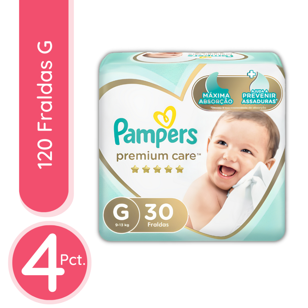 pampers premioum 4