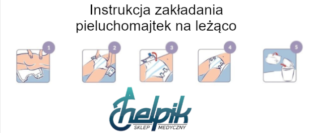 instrukcja zakładania pieluchy