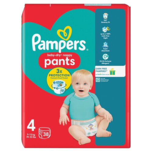 pampers pants 4 38