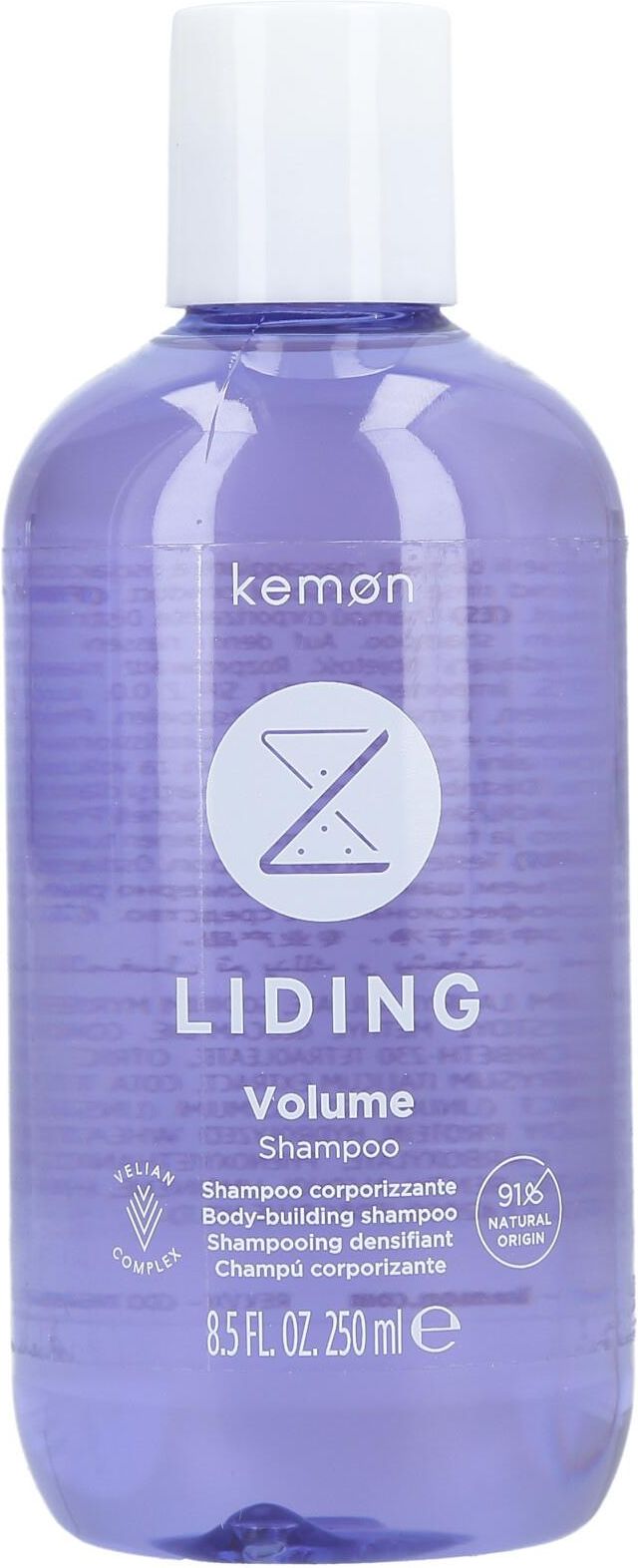 kemon liding volume shampoo szampon na objętość do włosów cienkich