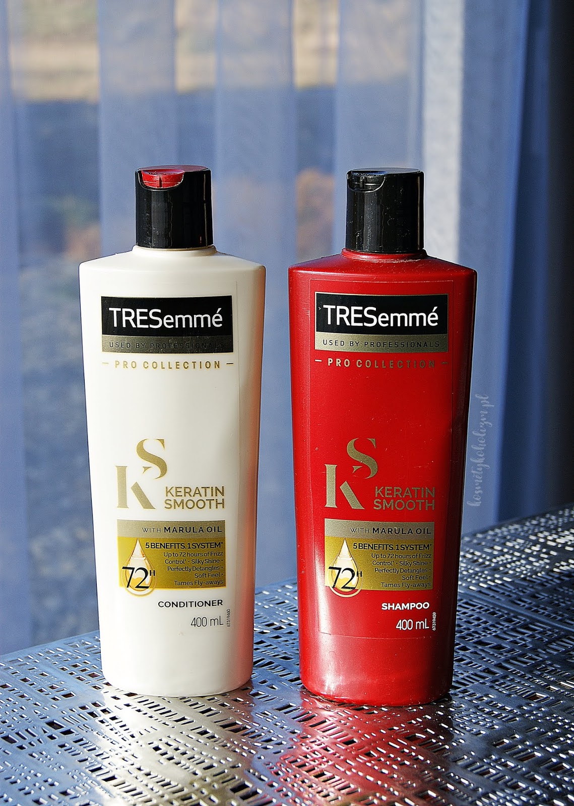 tresemmé szampon keratin z olejem arganowym