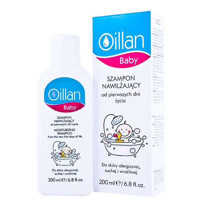 oillan baby szampon nawilżający 200ml