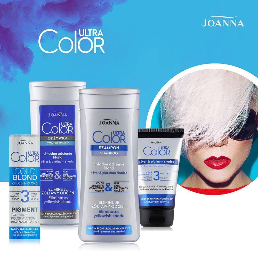 ultra color system szampon do włosów blond rozjaśnianych i siwych