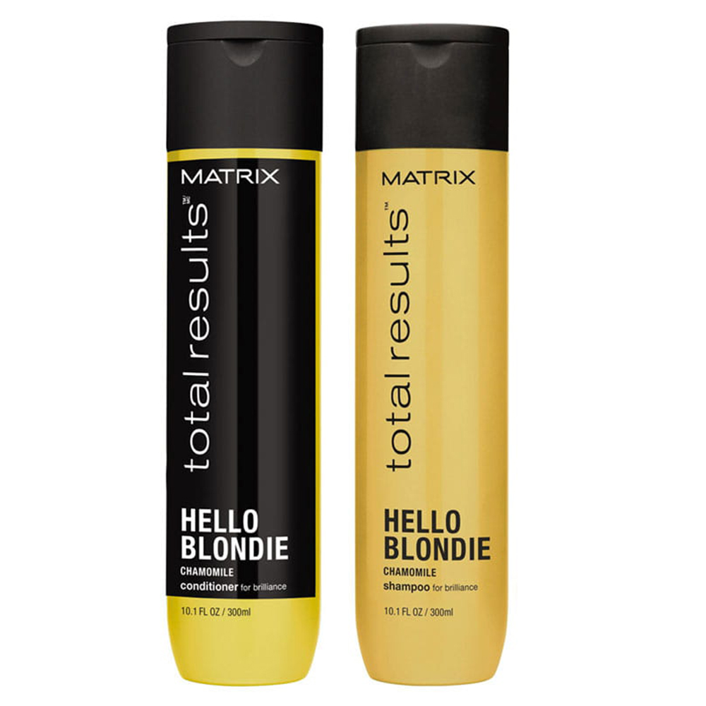 cenamatrix total results hello blondie odżywka do włosów blond 300ml