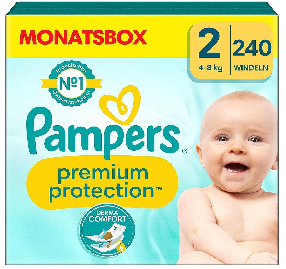 pampers 240 sztuk